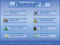 Phonology2Menu