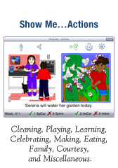 Show Me… Actions
