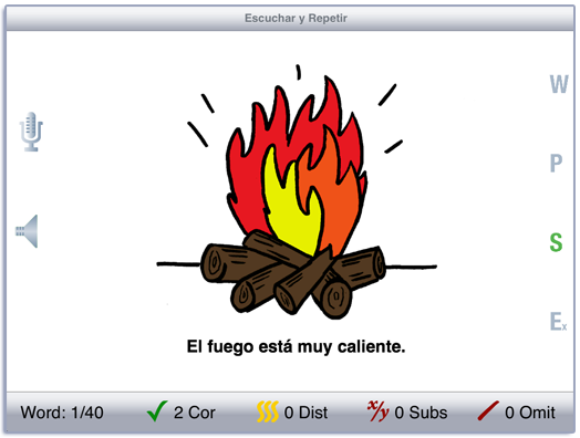 Spanish Phonology-Word Practice