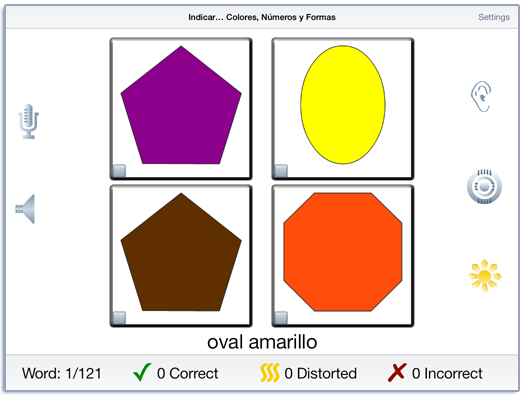 Indicar… Colores, Números y Formas Screenshot